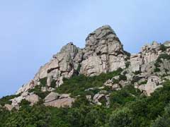 Foto morfologie granitiche