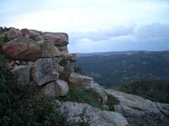 Foto filari nuraghe Monte Ruju