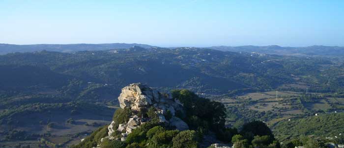 Foto panorama Monte Ruju