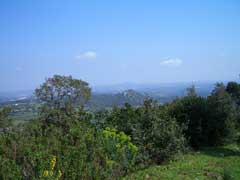 Foto panorama da Monte Cuccurali